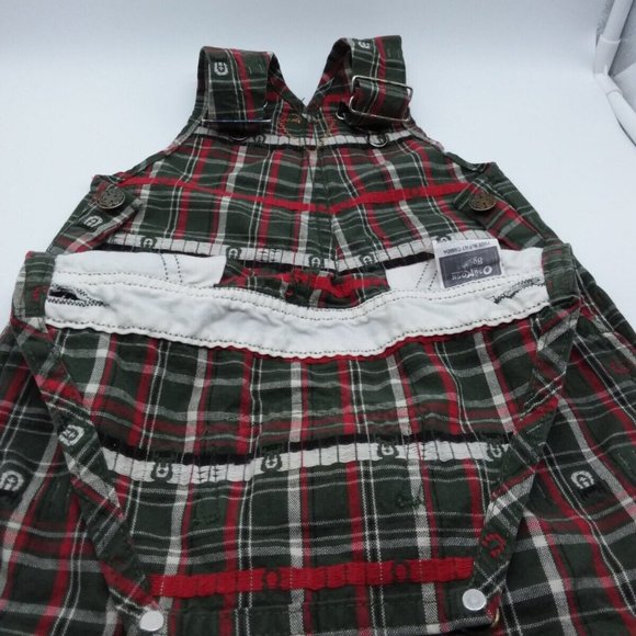 OshKosh B'Gosh Infant Baby Boys Western Theme Overalls Size 12 Months - Picture 9 of 12